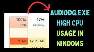 How to Fix Audiodgexe High CPU Usage in Windows 11 [upl. by Ienttirb614]