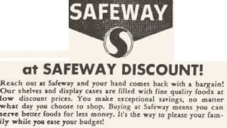 Safeway Food Store Jingle Advert 1972 [upl. by Zetnas327]