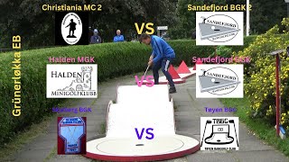 Norwegian Minigolf League 2023  Round 33  Match 1 [upl. by Aened]