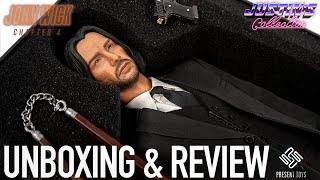 John Wick Chapter 4 16 Scale Figure Unboxing amp Review [upl. by Trevlac]