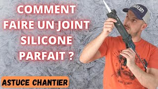 COMMENT FAIRE UN JOINT SILICONE PARFAIT [upl. by Hawthorn661]