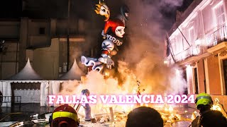 FALLAS VALENCIA 2024 [upl. by Ydnil]