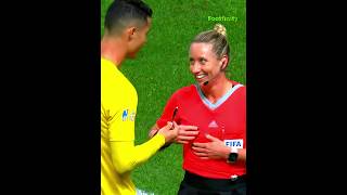 Players vs Female Referees  Him ☠️ [upl. by Hahnert]