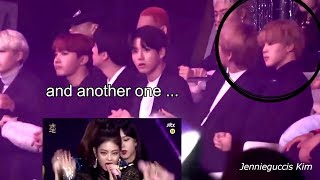 Jenmins Real Moments BTS Jimin  BLACKPINK Jennie [upl. by Quintana574]