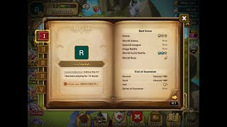 Summoners War  No Summons Challenge [upl. by Garlaand167]