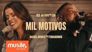 Rachel Novaes e Fernandinho  Mil Motivos Ao Vivo [upl. by Olnee]