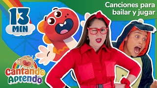 Educación y entretención parte 2  Canciones para bailar y jugar de Cantando Aprendo a Hablar [upl. by Nus]