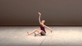 Rebecca Blenkinsop  2015 Prix de Lausanne Finalist  Contemporary variation [upl. by Oilicec]