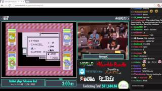 TASbot Plays Pokemon Red AGDQ2015 [upl. by Shell]