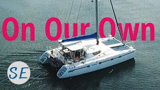 Our First SOLO Sail Sailing Catamaran Ep15 [upl. by Olympia223]