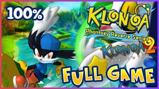 Klonoa 2 Phantasy Reverie 100 FULL GAME  Lunateas Veil  100  Longplay PS4 PS5 [upl. by Maddy]