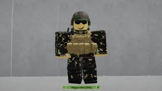 Roblox Philippine Soldier DPM Avatar Build [upl. by Bailey]