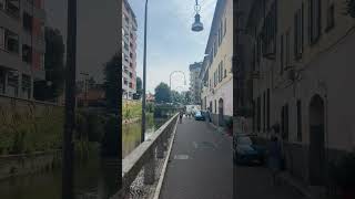 Naviglio martesana Milano [upl. by Akibma]