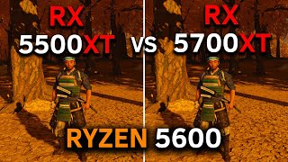 RX 5500 XT 8GB vs RX 5700 XT 8GB  RYZEN 5 5600  Is the Upgrade Worth it in 2024 [upl. by Kuhlman]