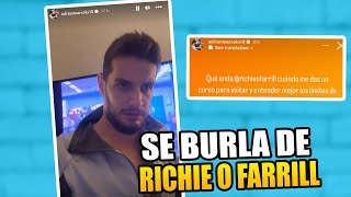 Adrian Marcelo le responde y se burla de Richie O Farrill [upl. by Marcille895]