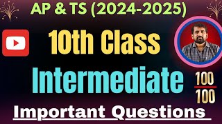 AP 10th Class all Subjects Important Questions  TS 10th Class all Subjects Important Questions [upl. by Knipe186]