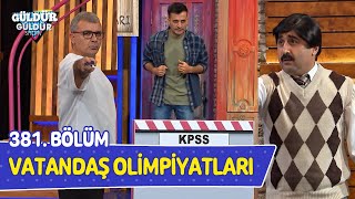 Vatandaş Olimpiyatları  381 Bölüm Güldür Güldür Show [upl. by Eeresed]