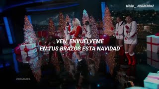 Jimmy Fallon amp Meghan Trainor  Wrap Me Up  Sub español [upl. by Ednutabab78]