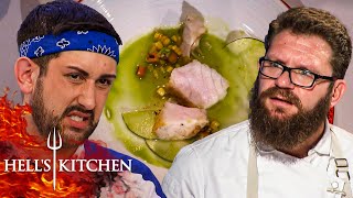 Guest Judge Shocked By Controversial Confession  Hells Kitchen [upl. by Ajnat]