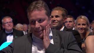 Idrottsgalan 2017 Hederspriset JanOve Waldner [upl. by Mikel]