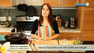 How to Saute Broccoli With Garlic and Ginger [upl. by Bena785]