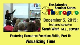 Fostering Executive Function Skills Part 2 Visualizing Time Therapro Seminars Dec 5 2015 [upl. by Naillimixam]