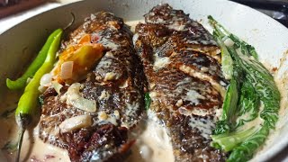 THE BEST QUICK AND EASY GINATAANG TILAPIA WITH MUSTASA [upl. by Ibson]