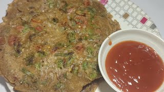 cornflour thepla recipe  veggies thepla spicy and tasty [upl. by Hobey598]