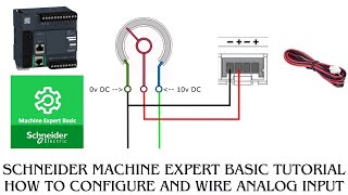 Schneider m221 analog input tutorial [upl. by Oir7]