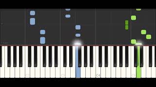 Maluma  Felices Los 4 Piano Solo Synthesia [upl. by Cherie]