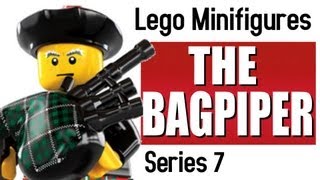 Lego Minifigures Series 7  Bagpiper  MinifigCentral Unpacking Video [upl. by Illom]