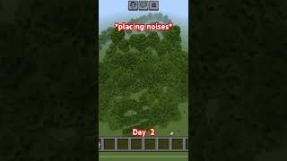 Day 2 of planting trees treeschallenge teamtrees alightmotion minecraft treeday challenge [upl. by Jaquenetta]