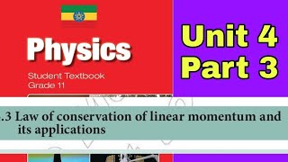 Grade 11 Physics Unit4 p3 Momentum [upl. by Einnoc]