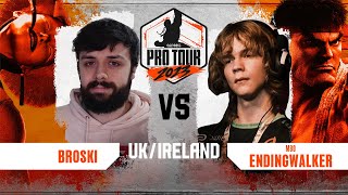 Broski AKI vs EndingWalker Ryu  Top 8  CPT UK amp Ireland 2023 [upl. by Lolita]