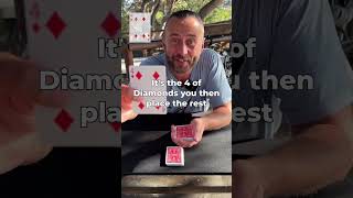 Amazing self working card trick tutorial cardtrick cardtricks cardtricktutorial cardmagic [upl. by Glynas]