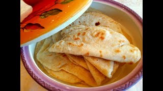 💖 Flour Tortilla Recipe  How to make homemade tortillas from scratch [upl. by Leorsiy]