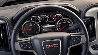 2014 GMC Sierra Everything youd ever want to know about the new trucks interior design [upl. by Jestude]