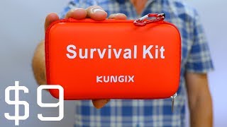 Testing The Cheapest Survival Kit On AMAZON [upl. by Anavas213]