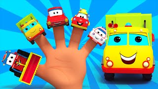 Finger Family Transport  Nursery Rhymes For Kids  Vehicles For Children  Kids Tv [upl. by Rehotsirk628]