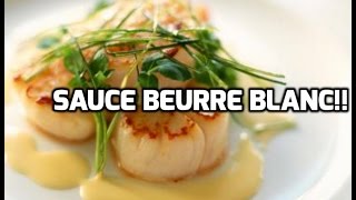 Recette du Beurre Blanc Inratable  Facile [upl. by Ateuqram]