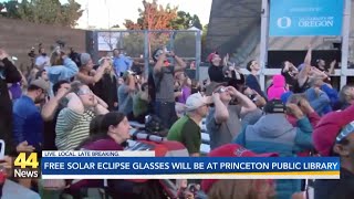 Free Solar Eclipse glasses at the Princeton Public Library [upl. by Ahsan]