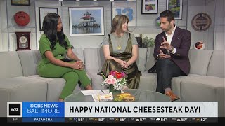 On WJZ at 7 How you can celebrate National Cheesesteak Day in a healthy Way [upl. by Fry]