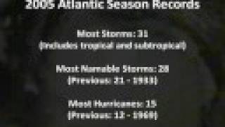 2005 Atlantic Hurricane Season Overview [upl. by Russo814]