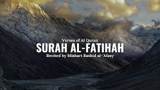 Surat AlFatihah The Opener Vocal only  Mishary Rashid Alafasy  سورة الفاتحة [upl. by Selassie]