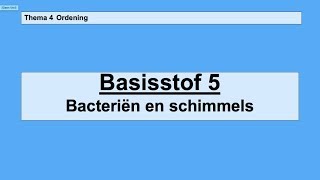 Basisstof 5 Bacteriën en schimmels [upl. by Kadner]