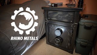 Nightstand Safe  Rhino Metals [upl. by Yelsew]