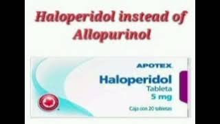 Haloperidol instead of Allopurinol mrcpch Communication [upl. by Yendroc72]