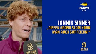 USOpenChampion Jannik Sinner quotEs bedeutet sehr viel für michquot  US Open 2024  SDTV [upl. by Bobette]