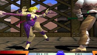 Battle Arena Toshinden 3 PS1  Ellis in Sofias body [upl. by Acinorehs]