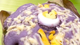 Ubelicious Cheesy Puto Cake Sa Kawali [upl. by Ydnat]